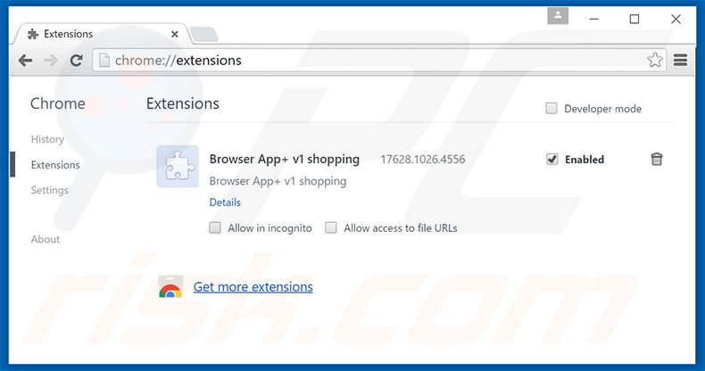 Removing search.results-hub.com related Google Chrome extensions