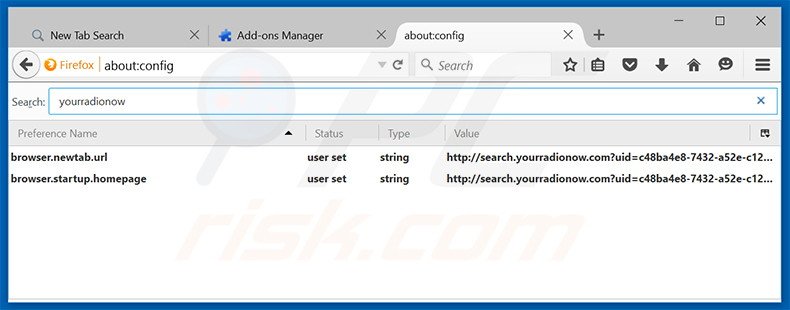 Removing search.easysportsaccess.com from Mozilla Firefox default search engine