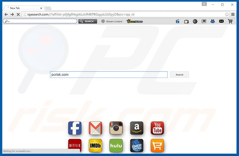 iqasearch.com browser hijacker