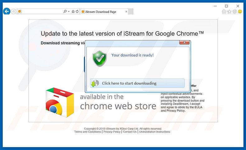 iStreamLite adware