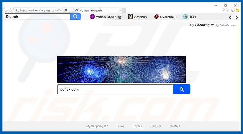 search.myshoppingxp.com browser hijacker