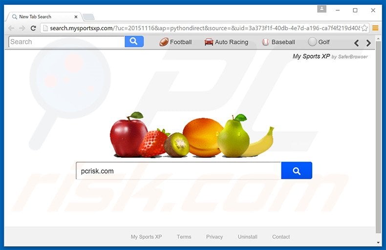 search.mysportsxp.com browser hijacker