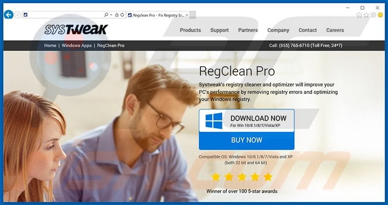 RegClean Pro adware