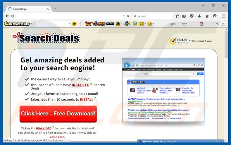 Search Deals adware