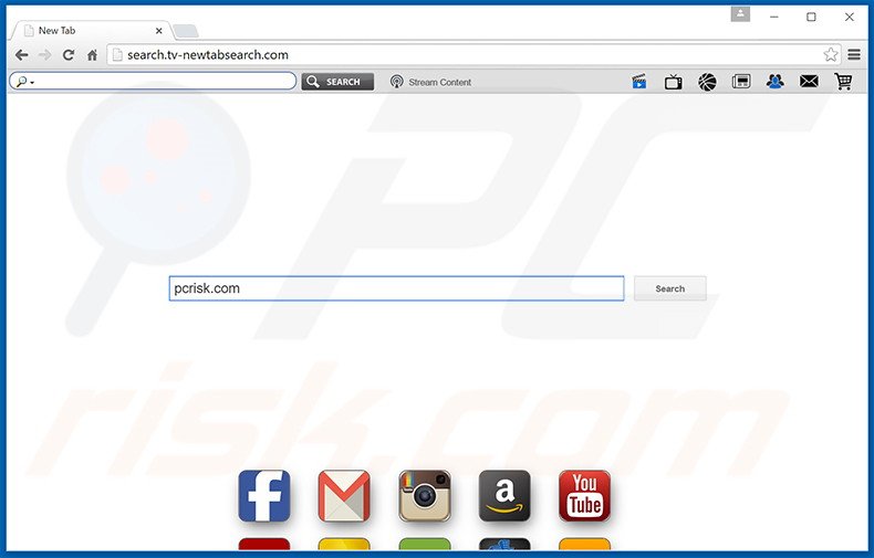search.tv-newtabsearch.com browser hijacker