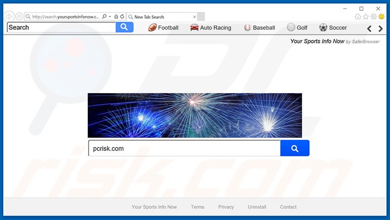 search.yoursportsinfonow.com browser hijacker