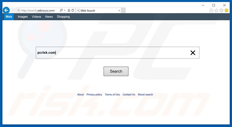 search.zebrouss.com browser hijacker