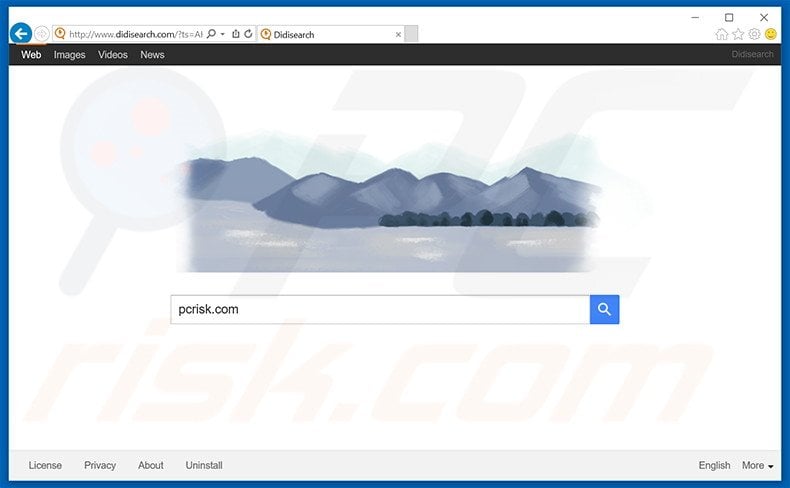 didisearch.com browser hijacker