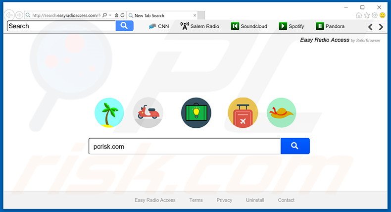 search.easyradioaccess.com browser hijacker