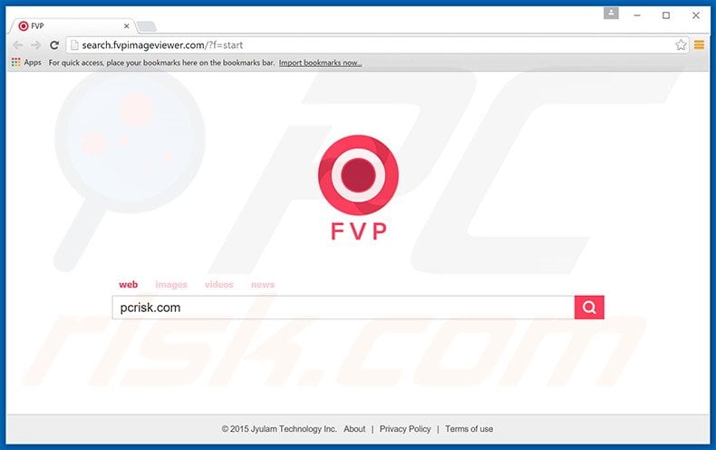 search.fvpimageviewer.com browser hijacker