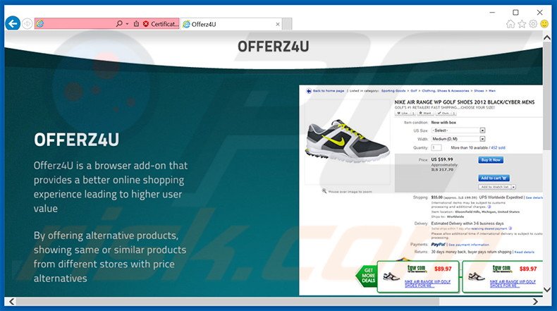 Offerz4U adware