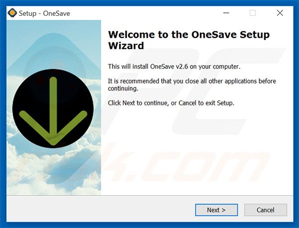 Official OneSave installation setup