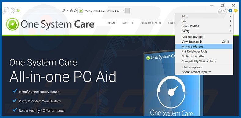 one system care gaming