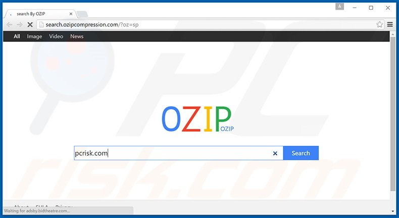 search.ozipcompression.com browser hijacker