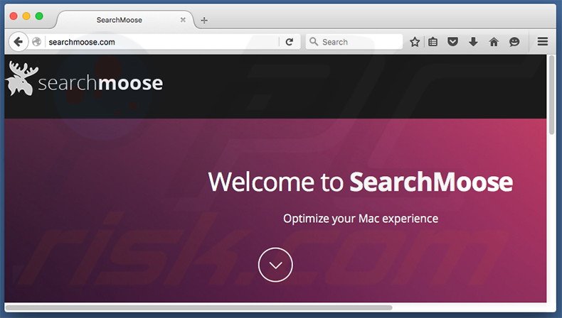 Dubious website used to promote search.searchmoose.com