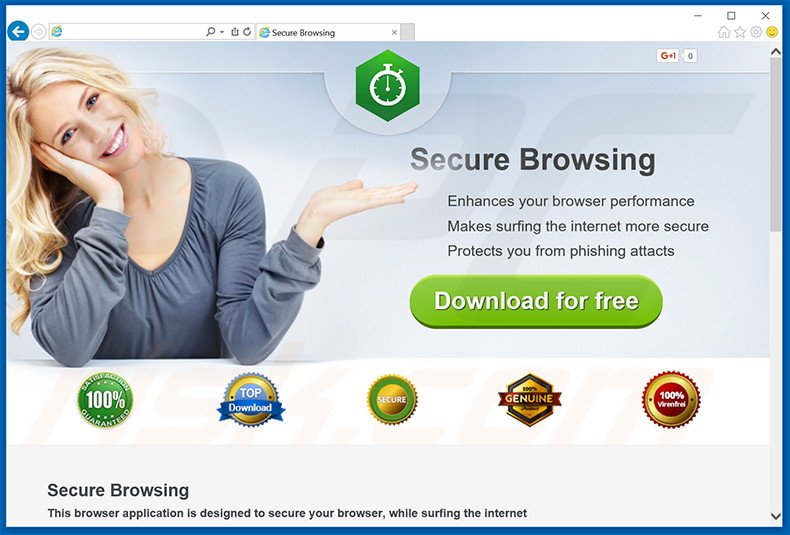 Secure Browsing adware