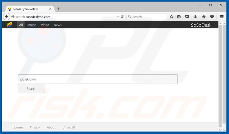 search.sosodesktop.com browser hijacker
