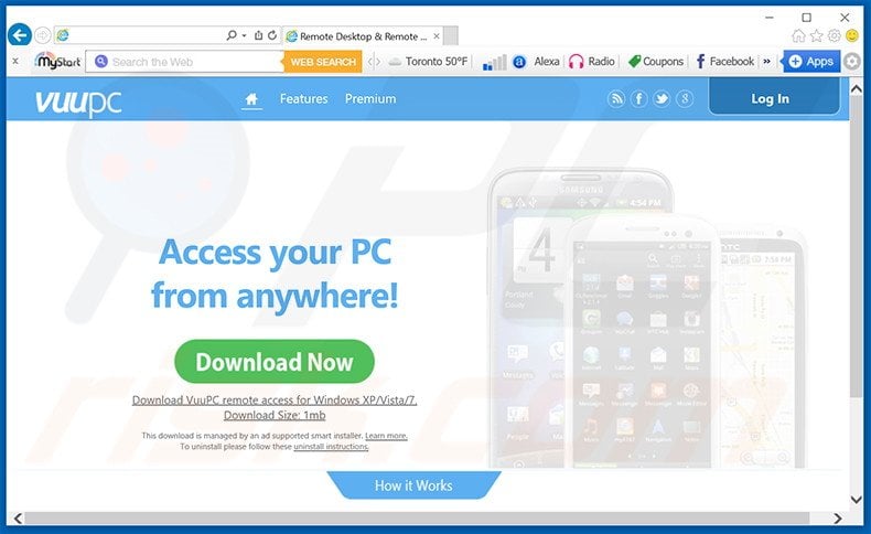 VuuPC adware