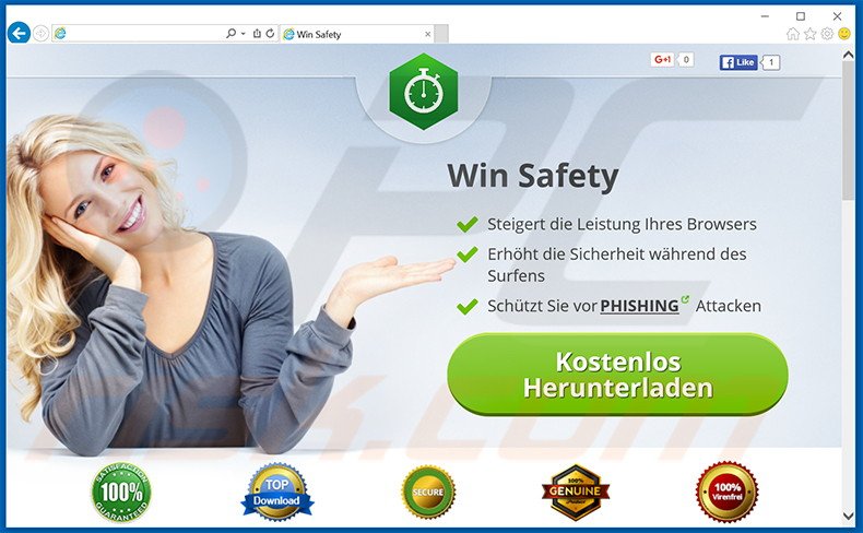 Win Safety adware
