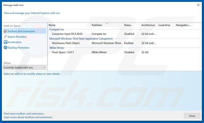 Removing search.wondrousmoviessearch.com related Internet Explorer extensions