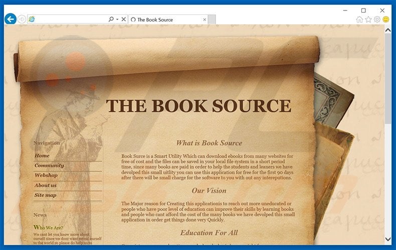 Book Source adware