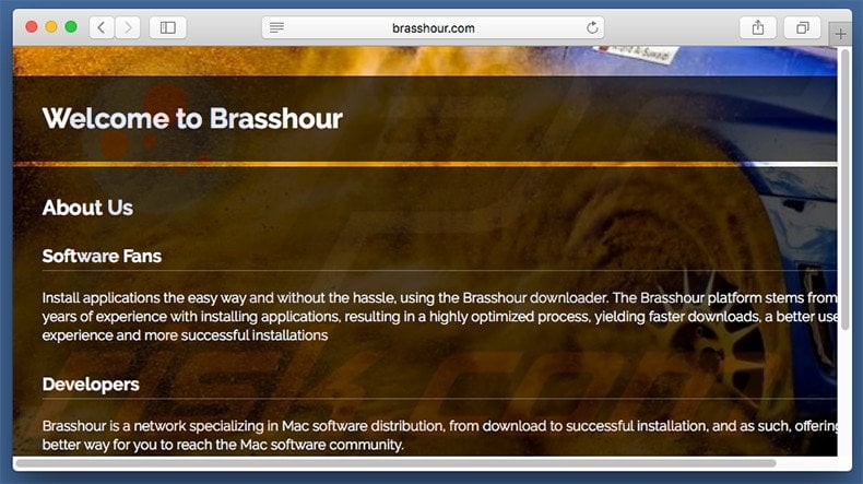 Dubious website used to promote search.brasshour.com