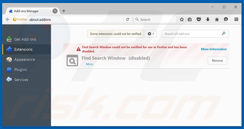 Removing search.easydialsearch.com related Mozilla Firefox extensions