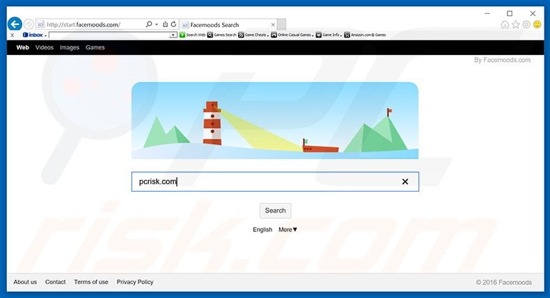 start.facemoods.com browser hijacker