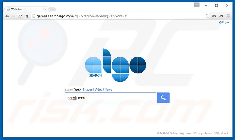 games.searchalgo.com browser hijacker