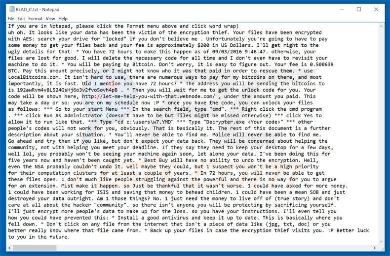 .locked ransomware variant 2 read_it.txt file