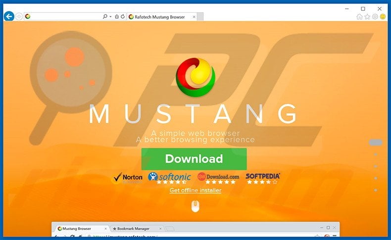 Mustang Browser adware