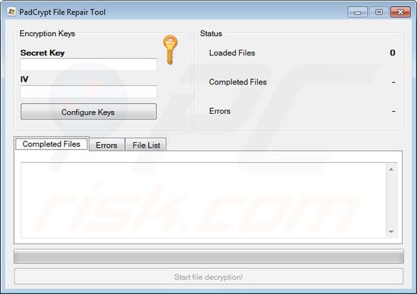 padcrypt file repair tool
