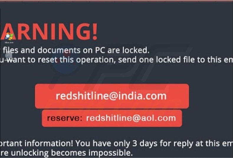 redshitline india ransomware