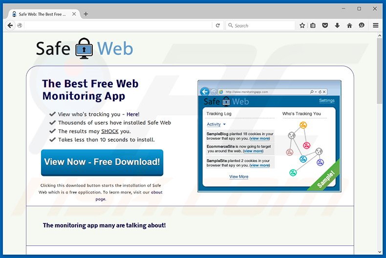 Safe Web adware