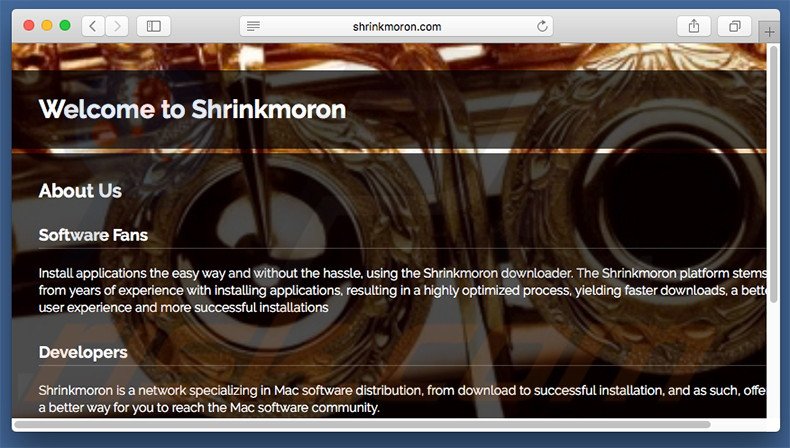 Dubious website used to promote search.shrinkmoron.com