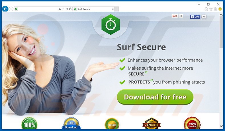 Surf Secure adware