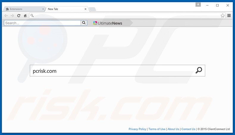 ultimatenews.org browser hijacker