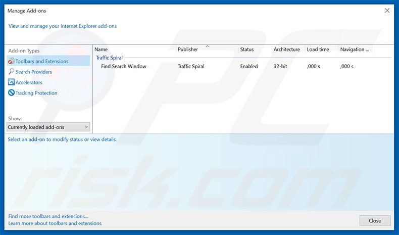 Removing search.utilitab.com related Internet Explorer extensions