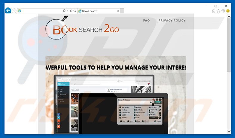 Booksearch2Go adware