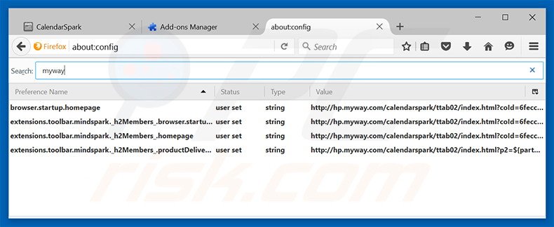 Removing hp.myway.com from Mozilla Firefox default search engine