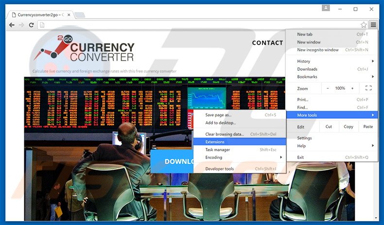 currency converter 2 go adware