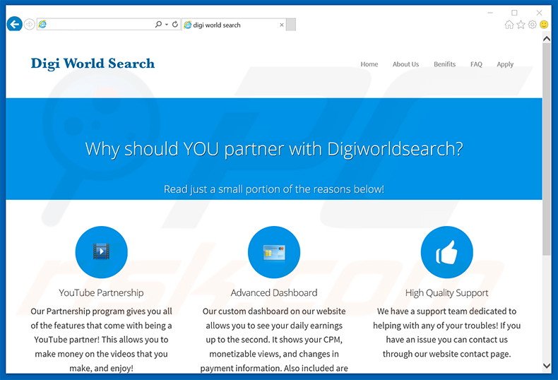 Digiworldsearch Media Manager adware