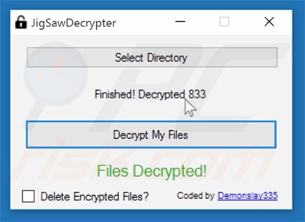 .Fun ransomware decrypter