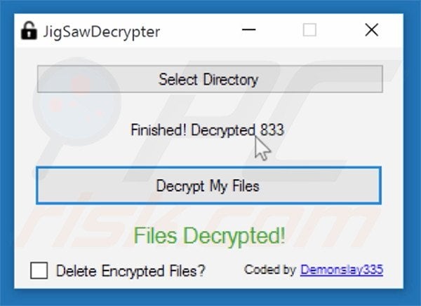 Jigsaw Ransomware Decryption Removal And Lost Files Recovery Updated