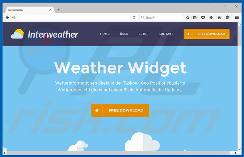 WeatherWidget adware