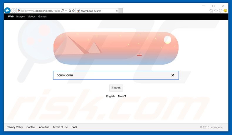 joomborio.com browser hijacker