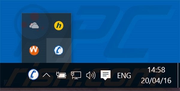 Potentially unwanted program LiveSupport Toolbar