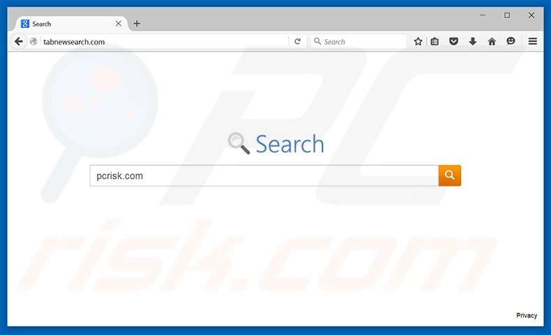 tabnewsearch.com browser hijacker