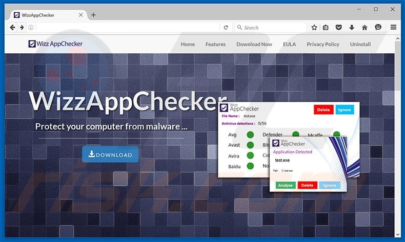 WizzAppChecker adware