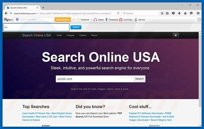 searchonlineusa.com browser hijacker